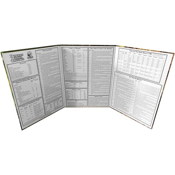 Dungeon Crawl Classics RPG Thick Cardstock Judges Screen - Picture 4 of 4